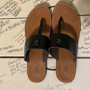Mossimo black sandals